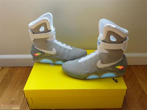 back to the future replica shoes ebay|nike air mags cost.